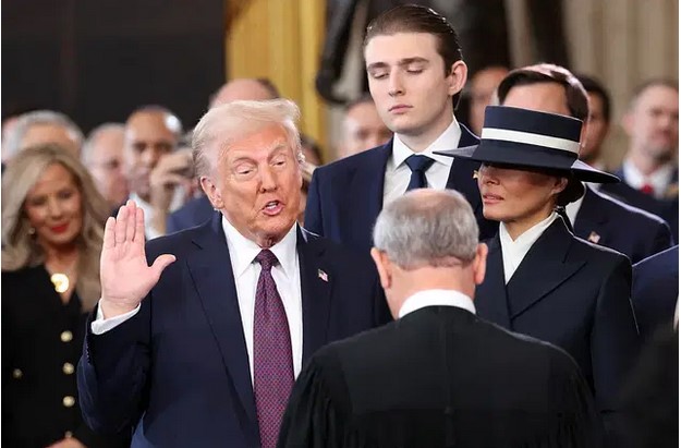 Trump sworn in for second term vowing sweeping change