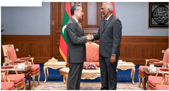Chinese Foreign Minister Wang Yi visits Maldives after Maldivian Ministers visited India