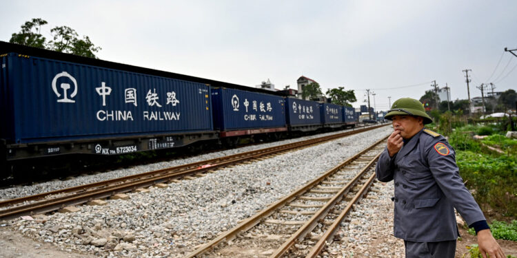 China’s sprawling rail projects around Asia