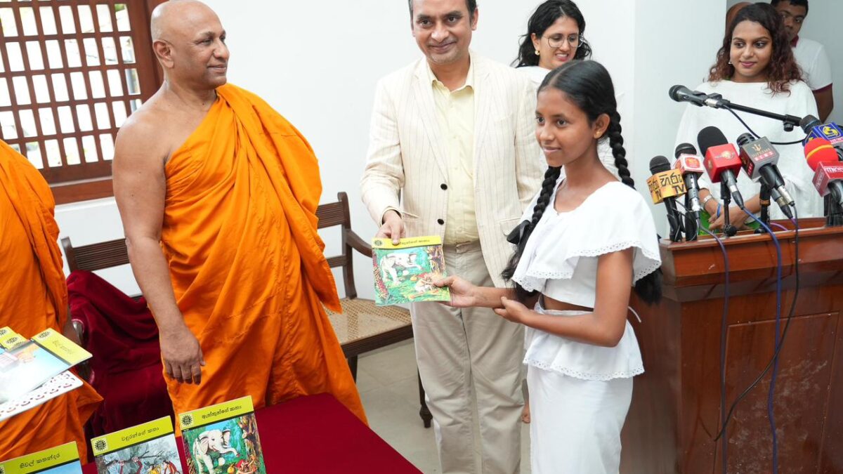 Indian High Commission releases Amar Chitra Katha’s Jataka Tales in Sinhala