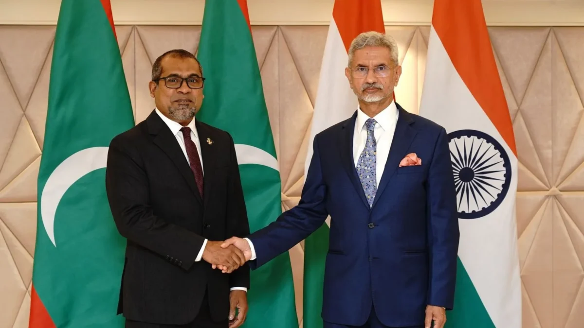 Maldivian Foreign Minister Abdulla Khaleel spoke at Raisina Dialogue in New Delhi