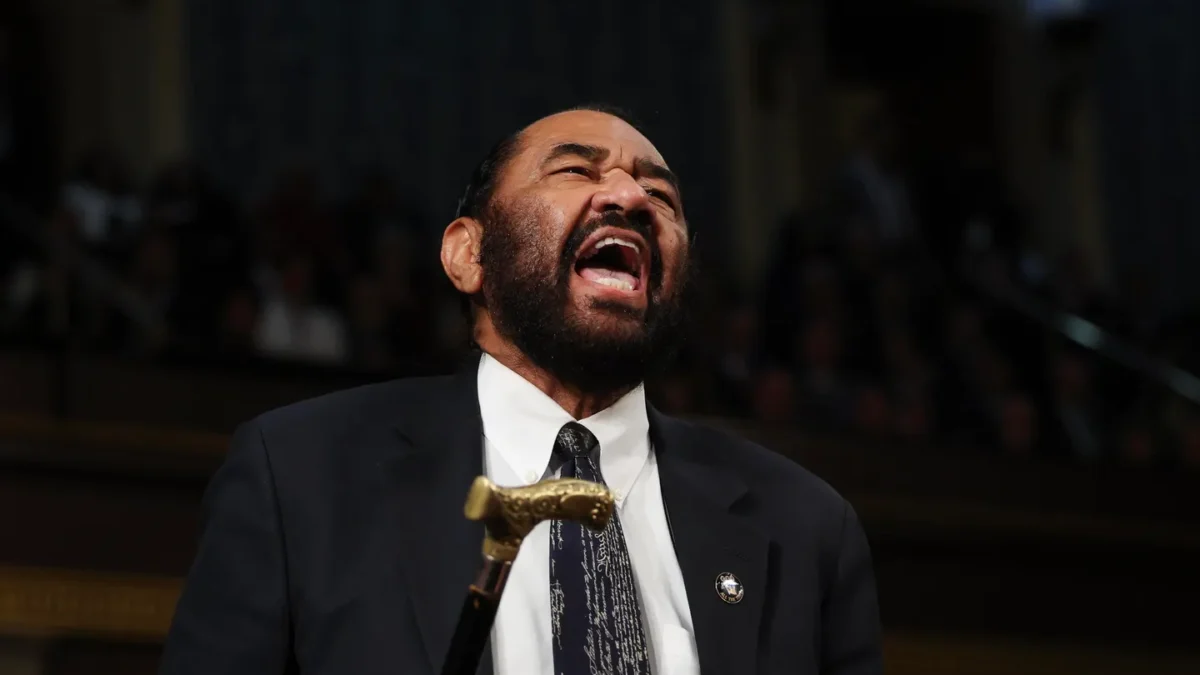 Trump speech Interrupted: Rep. Al Green of Texas removed from Chamber amid Dem protests