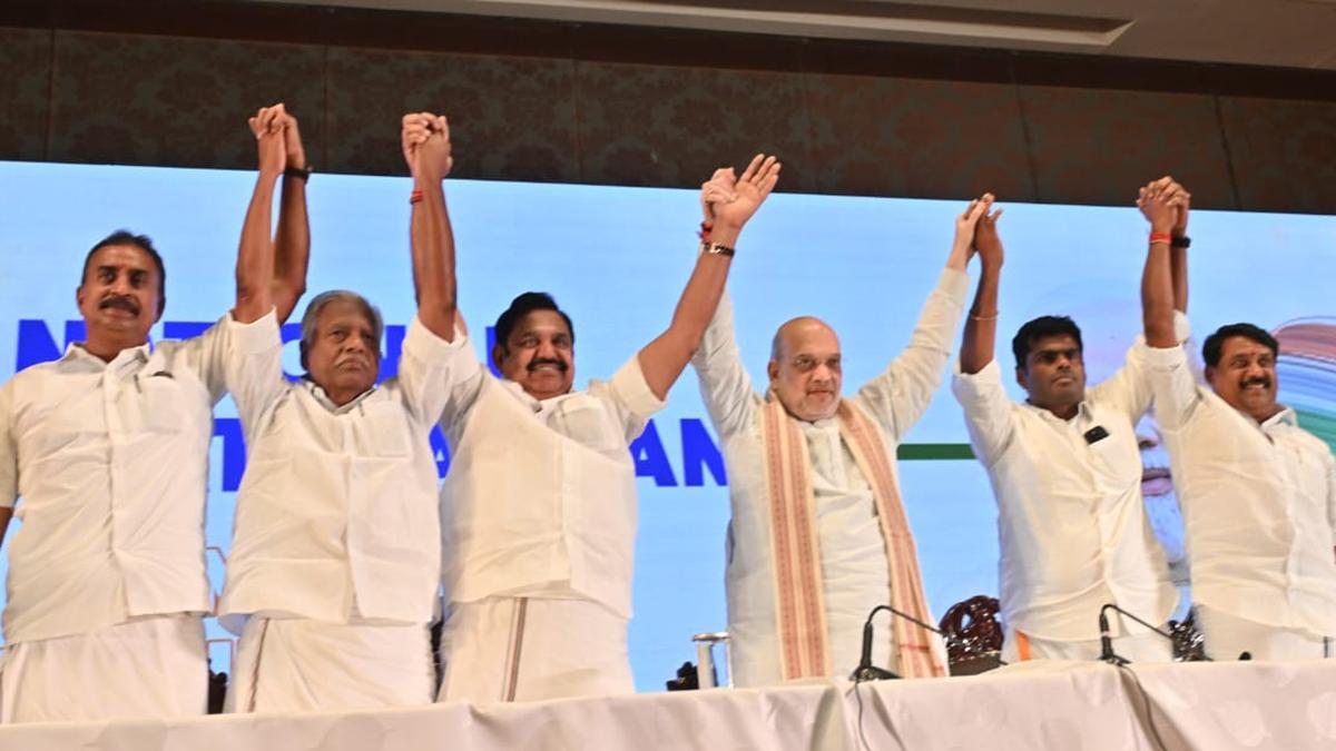 AIADMK, BJP seal deal for 2026 Tamil Nadu Assembly elections