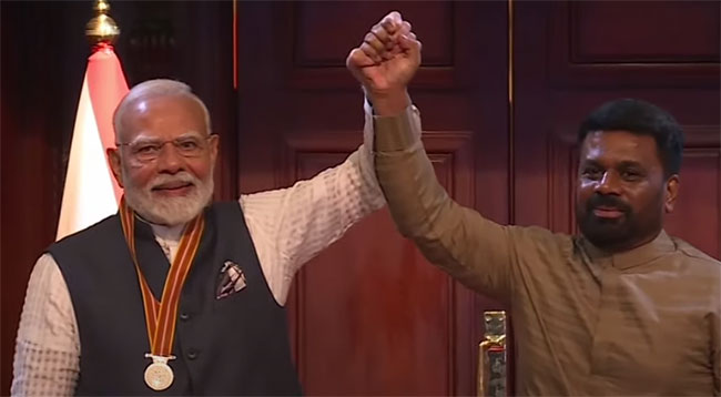 List of Outcomes from the visit of Indian Prime Minister Narendra Modi to Sri Lanka from April 4 to 6, 2025