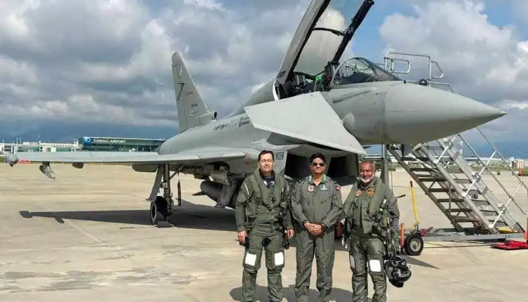 Bangladesh Air Force Chief flies Eurofighter amid fierce dogfight with China’s J-10C “Rafale Killer”