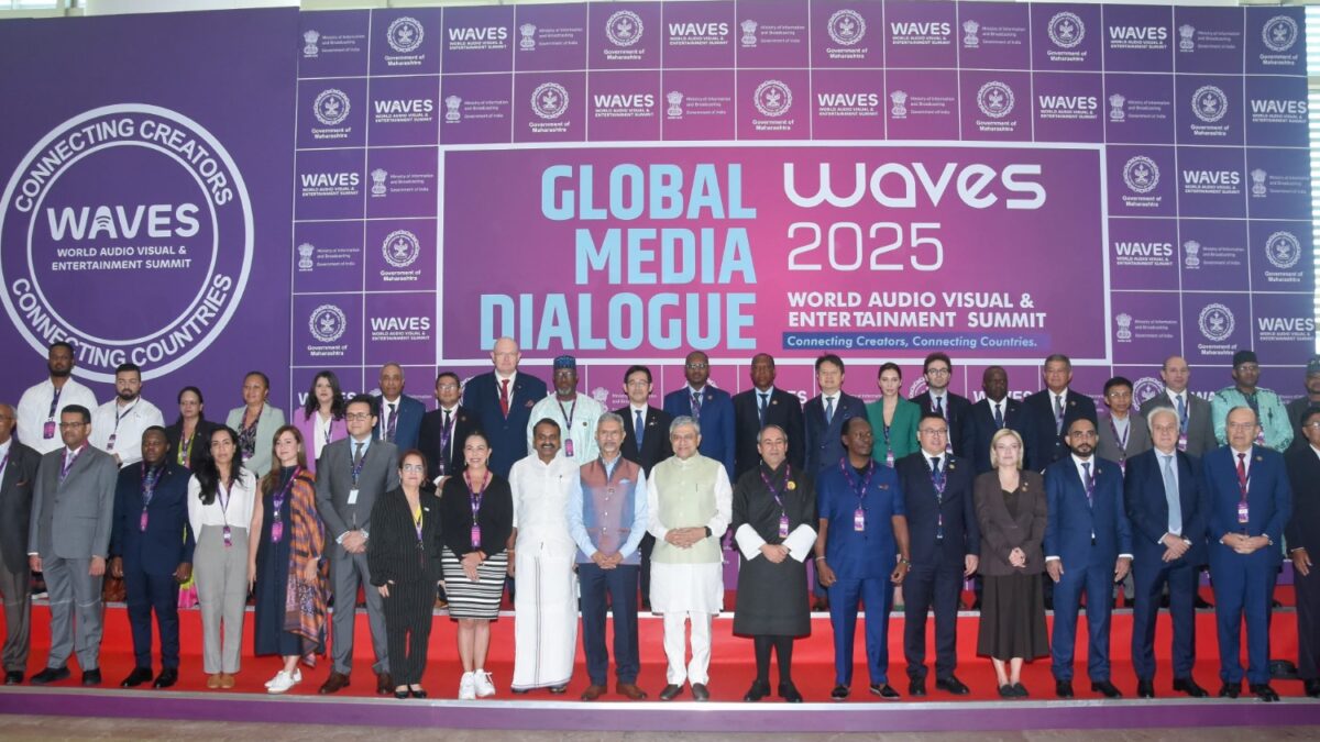 Sri Lakans participate in World Audio Visual & Entertainment Summit (WAVES) 2025