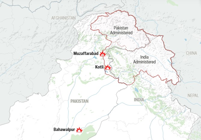 India fires missiles on Pakistan in what Islamabad calls ‘act of war’