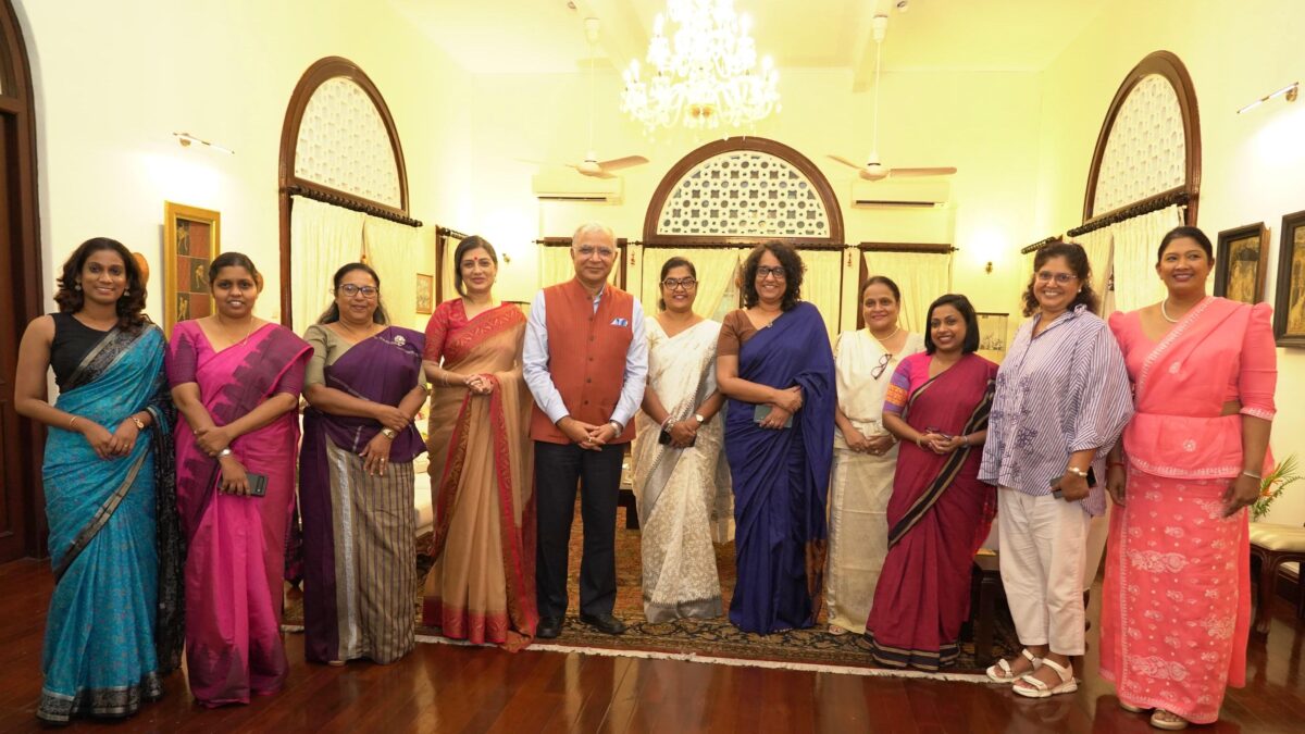 Deepening relations beween women leaders of Sri Lanka and India