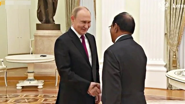 A day after Trump’s ‘Russian oil’ tariffs, Doval meets Putin in Kremlin