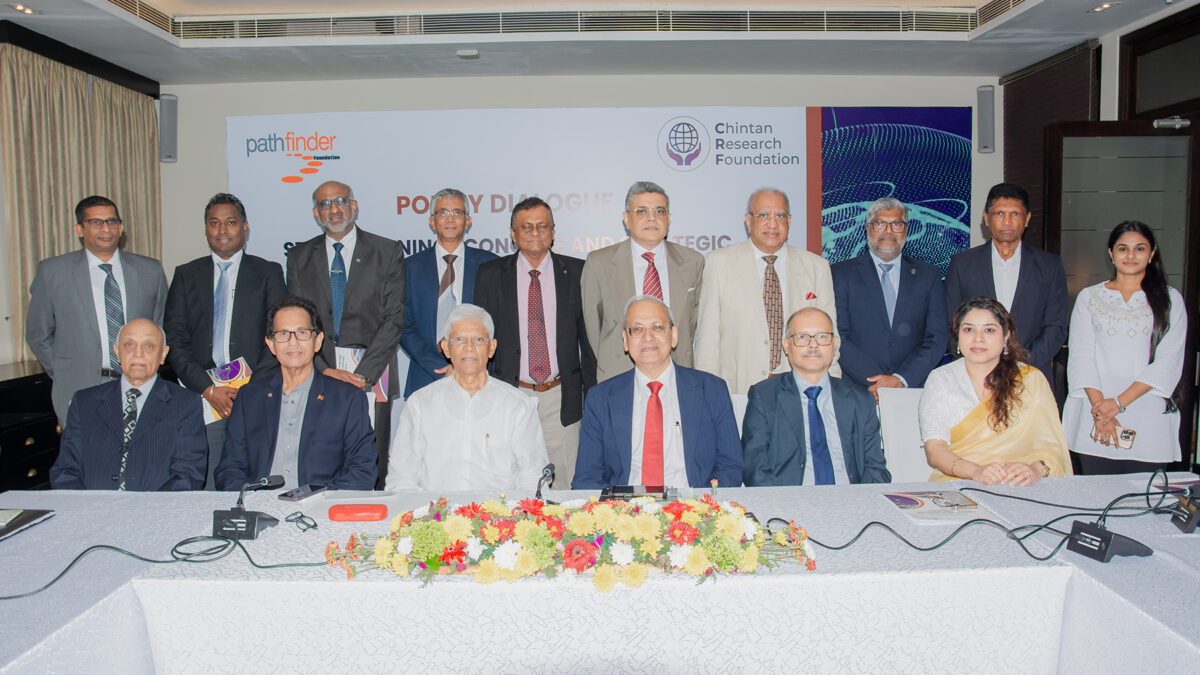 Pathfinder and Chintan Foundation seminar on “Strategic and Economic Partnership for Shared Growth”