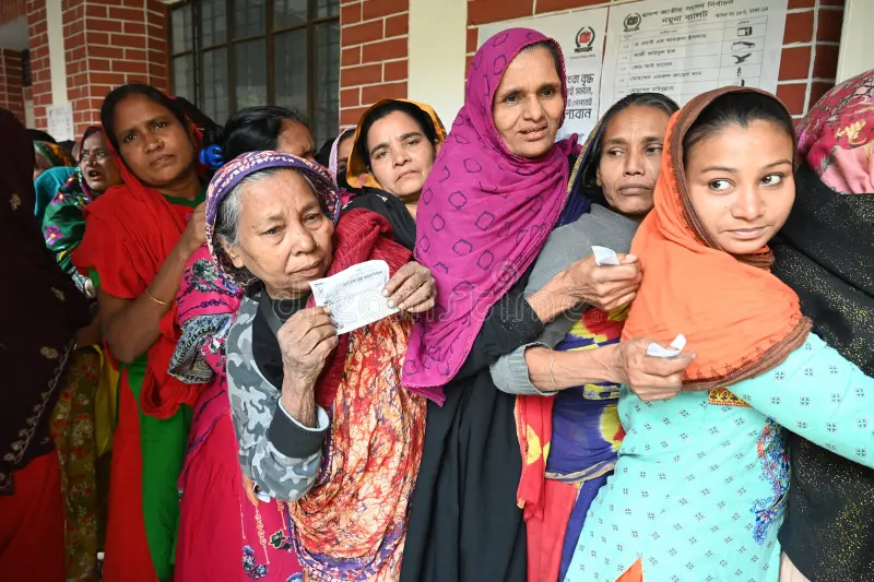 Only 3.84 % of candidates in Bangladesh parliamentary elections are women