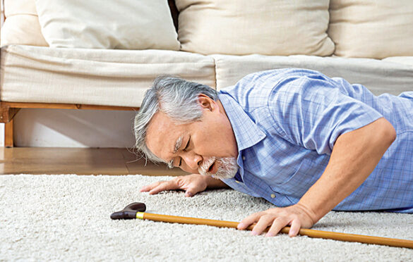 Elders dying after a fall is a WHO-flagged major issue 