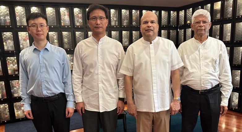 Chinese envoy brief about Pathfinder Foundation’s activities