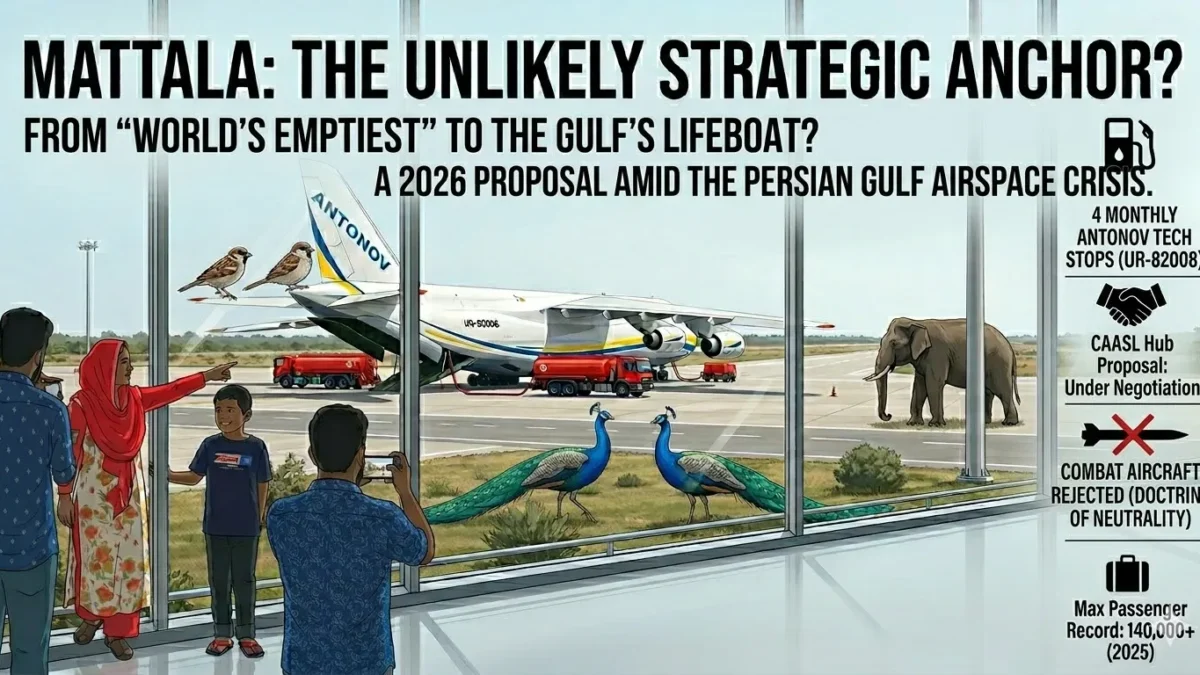 Can the Middle East crisis resurrect Sri Lanka’s “ghost airport”?